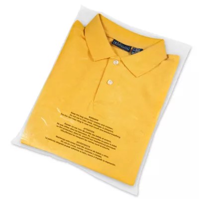 Open End Suffocation Warning Bags 2 Mil, 9 x 12" S12359 Uline