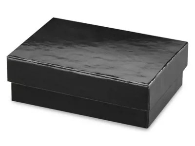 Jewelry Boxes 3 1/16 x 2 1/8 x 1", Black Gloss S12389 Uline