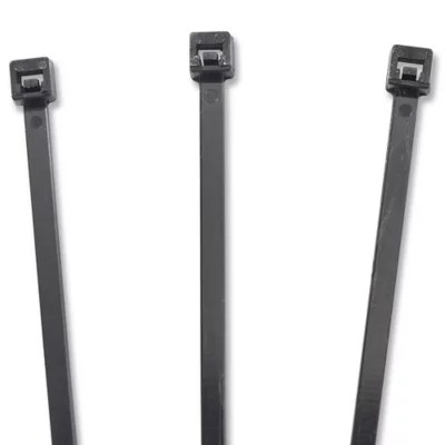 Black UV Stabilized Nylon Cable Ties 10", 40 lb S12395 Uline
