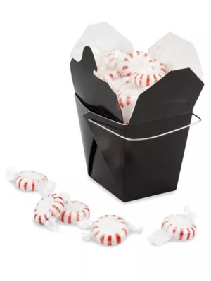 Chinese TakeOut Boxes 1/2 Pint, Black S12532BL Uline