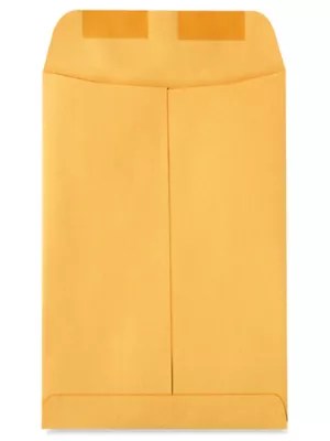 Gummed Envelopes Kraft, 6 1/2 x 9 1/2" S12794 Uline