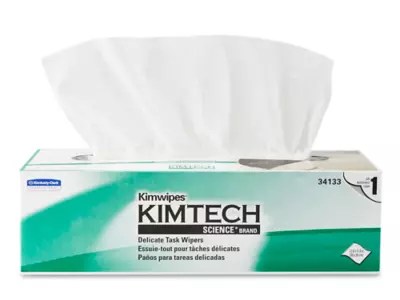 Kimwipes® LowLint Wipers 1Ply, 12 x 12" S12814 Uline