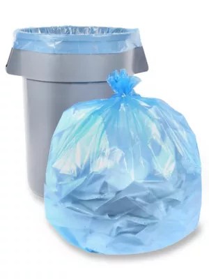 Blue Recycling Trash Liner 4045 Gallon S12966 Uline