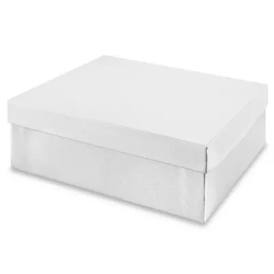 Jewelry Boxes 5 1/4 x 3 3/4 x 1 3/4", White Swirl S13064 Uline