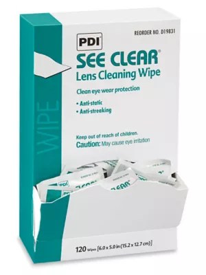 PDI Safety Glass Wipes S13395 Uline