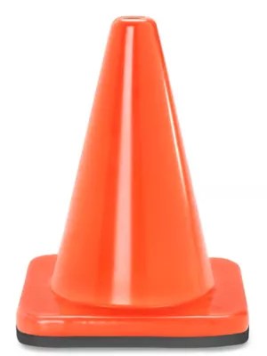 Traffic Cones 12", Orange S13529O Uline