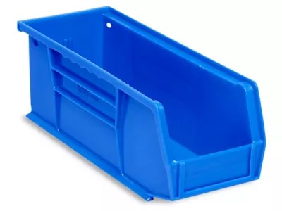 Plastic Stackable Bins 11 x 4 x 4" S13536 Uline