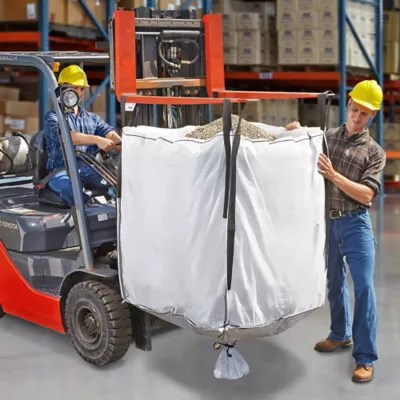 Bulk Bags Duffle Top, Spout Bottom, 35 x 35 x 40" S13642 Uline