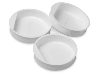 Plastic End Caps 2", White S1365W Uline