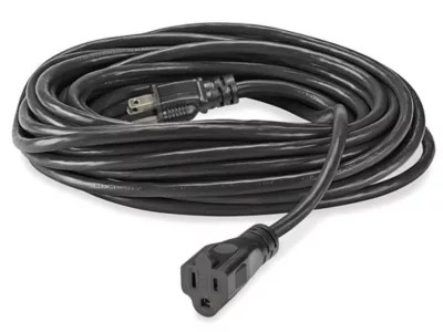 All Purpose Extension Cord 50', Black S13797BL Uline