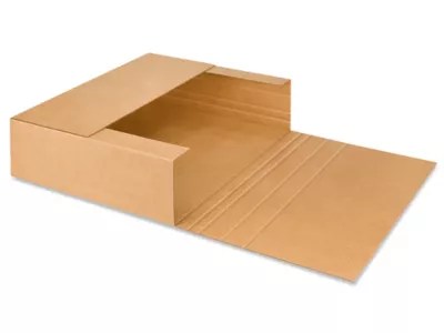 22 x 18" Jumbo Kraft EasyFold Mailers S14242 Uline