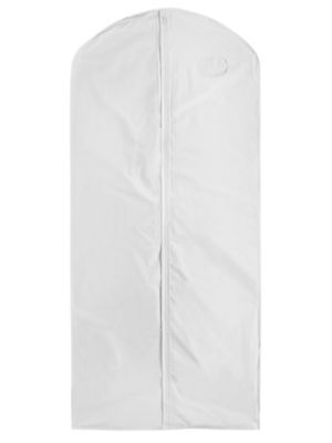 Vinyl Zippered Garment Bags 24 x 54", White S14314W Uline