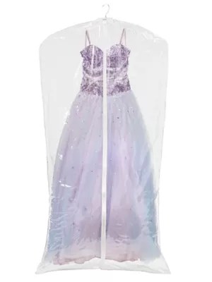 Vinyl Zippered Garment Bags 36 x 72", Clear S14315C Uline