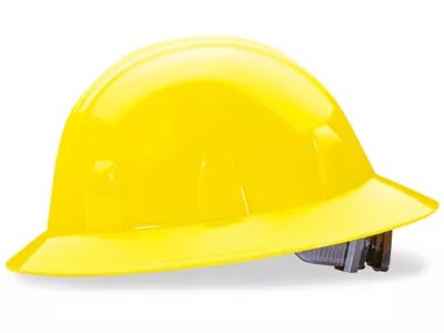 Full Brim Hard Hat Yellow S14344Y Uline