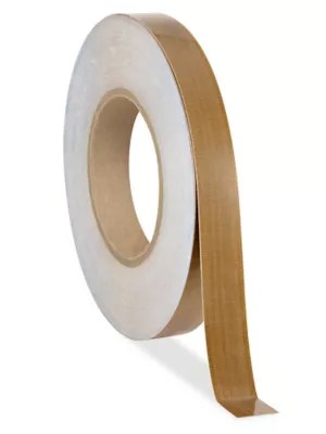 Fiberglass Tape Coated with Teflon® PTFE 10 Mil, 3/4" x 36 yds S