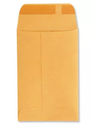 Coin Envelopes Kraft, 3 x 4 1/2" S14719 Uline