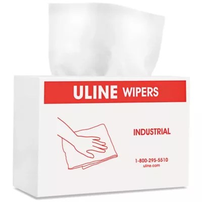 Uline Industrial Wipers Dispenser Box S14819 Uline