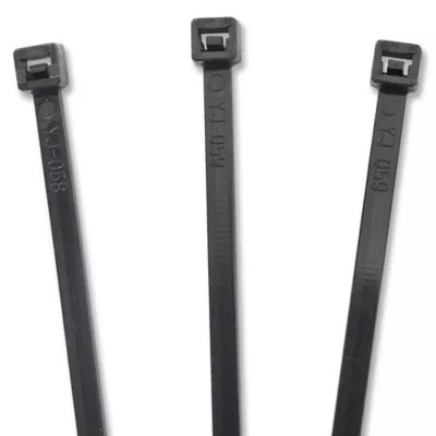 Black UV Stabilized Nylon Cable Ties 7", 50 lb S14932 Uline