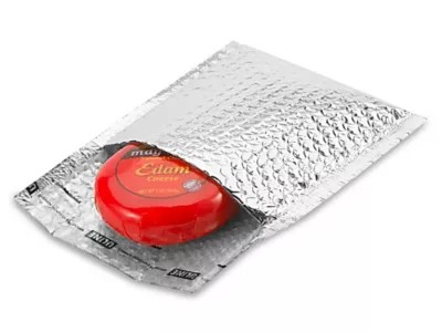 Cool Shield Thermal Bubble Mailers 6 x 6 1/2" S15216 Uline