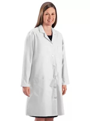 Women's Lab Coat White, XL S15377WX Uline