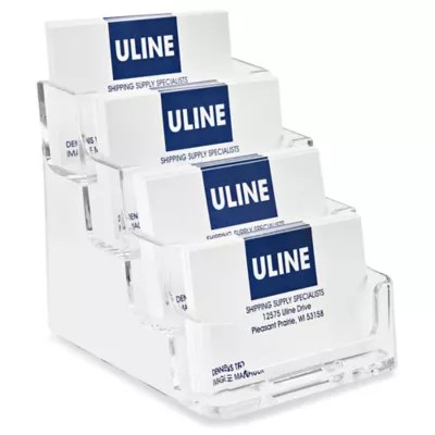 Business Card Holder 4Tier S15683 Uline