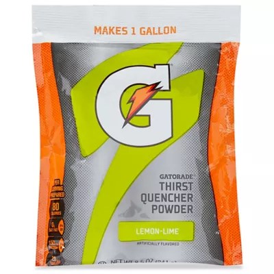 Gatorade® Powder 1 Gallon, Lemon/Lime S15768L Uline