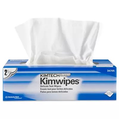 Kimwipes® LowLint Wipers 2Ply, 12 x 12" S15811 Uline