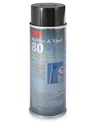 3M Rubber and Vinyl 80 Spray Adhesive S15829 Uline