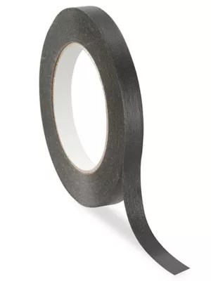Masking Tape 1/2" x 60 yds, Black S15894BL Uline