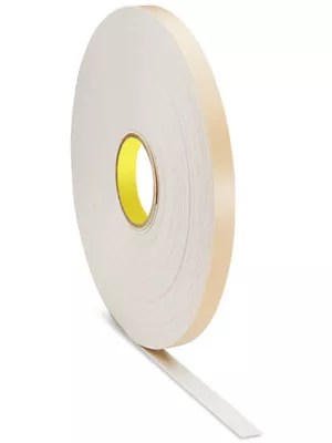 3M 4492 DoubleSided Foam Tape 3/4" x 72 yds, White S16150W Uline