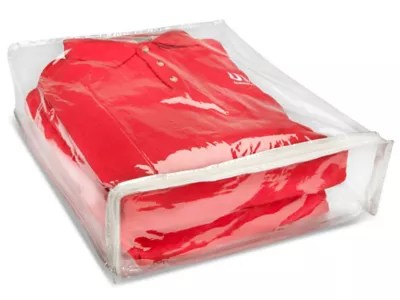 Zipper Vinyl Bags 15 x 18 x 5" S16795 Uline