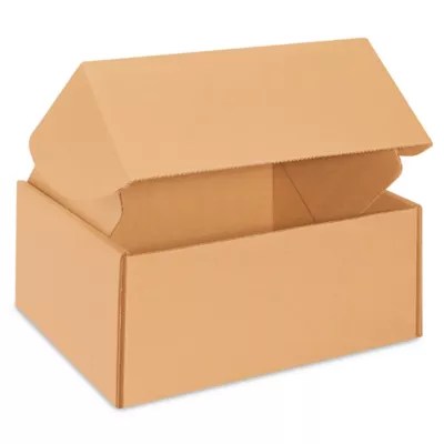 12 x 10 x 6" Kraft Tab Locking Literature Mailers S16926 Uline