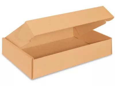 14 x 10 x 3" Kraft Tab Locking Literature Mailers S16932 Uline