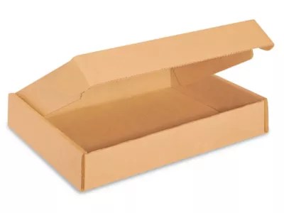 11 1/8 x 8 3/4 x 2" Kraft Tab Locking Literature Mailers S16951 Uline