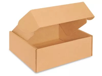 10 x 10 x 4" Kraft Tab Locking Literature Mailers S16956 Uline