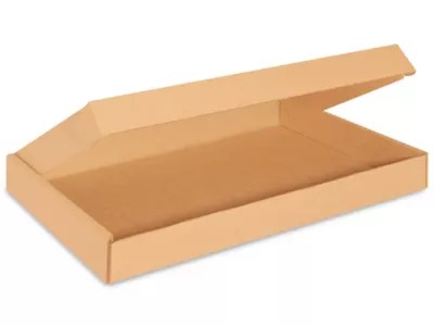18 x 12 x 2" Kraft Tab Locking Literature Mailers S16962 Uline