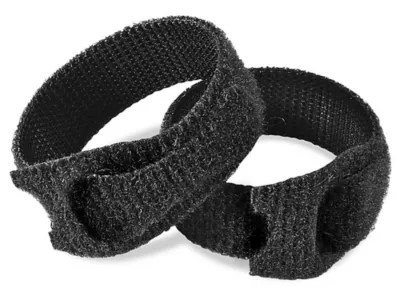 Velcro® Brand Cable Ties 3/4 x 6", Black S17101 Uline