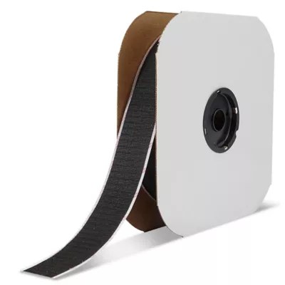Velcro® Brand Tape Strips Hook, Black, 1 1/2" x 75' S17164 Uline