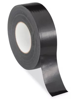 Nashua 398 Duct Tape - 2" x 60 yds, Black S-17236BL - Uline