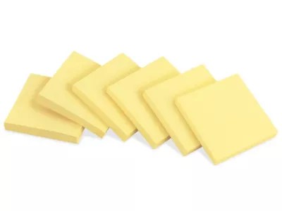 3M Postit® Notes Original, 3 x 3", Yellow S17271 Uline