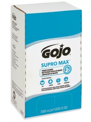 GOJO® Supro Max™ Hand Cleaner Refill Box 2,000 mL S172762K Uline