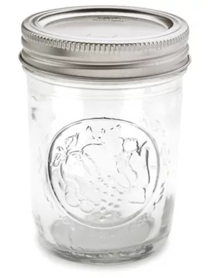 Ball® Glass Canning Jars 8 oz S17490 Uline