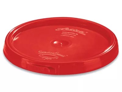 Standard Lid for 1 Gallon Plastic Pail Red S17942R Uline