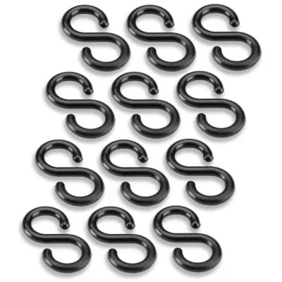 SHooks for Plastic Barrier Chain Black S17974BL Uline
