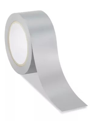 Uline Industrial Vinyl Safety Tape 2" x 36 yds, Gray S18003 Uline