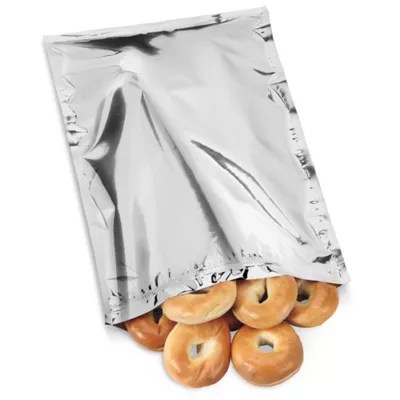Metalized Food Bags Reclosable, 12 x 18" S18134 Uline