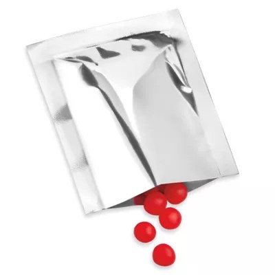 Metalized Food Bags Open End, 2 x 3" S18136 Uline