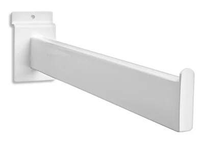 Straight Faceout for Slatwall 12", White S18610W Uline