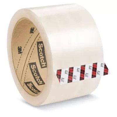 3M 371 Carton Sealing Tape - 3" x 55 yds, Clear S-1871 - Uline