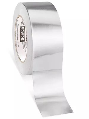 3M 3311 Aluminum Foil Tape 2" x 50 yds S18880 Uline
